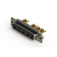 EDAC 628-9W4-222-4NA Mixed Contact D-Sub Connectors Vertical Combo Dsub