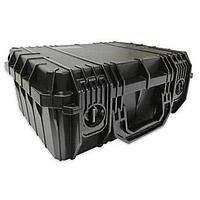 Serpac SE630FML,BK Cases Seahorse 630 Case w/ Foam & Metal Keyed Locks, 17.3 x 14.2 x 7.5" - Black