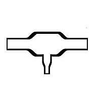 AMP Connectors - TE Connectivity 322A134-3-0 Transition Boot, T-shaped 322A134-3-0