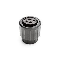 Amphenol SINE Systems RTS6BS14N2SHEC03 Connectors Male straight plug end cap Sz 14 2+2 p