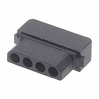 Harwin M80-1010498S Receptacle Housing 4 WAY SIL SKT MOULD CRIMP