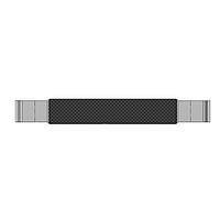 Molex 207602-5080 Cable Supports TRITON BUSBAR GROUND BRAID FLAT W/TUBING 2'