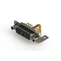 EDAC 630-11W1650-2N6 Mixed Contact D-Sub Connectors Right-angle Power Combo D-Sub Connector