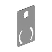 Banner Engineering SMB700F MULTI-BEAM Optical Edgeguide System Bracket: Flat; Material: 11 Gauge Stainless Steel; Single-axis mounting; No hardware included