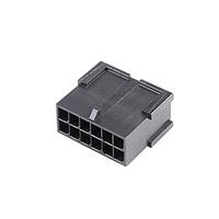 Molex 43020-1211 Plug Housing MicroFit Plug DR 12Ckt Glow Wire