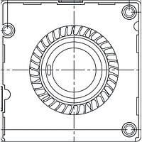 Delta Electronics, Inc. KDB0305HA3-00 Axial DC Blower, 30x30x3mm, 5VDC, 4x Lead Wires, Tachometer, PWM