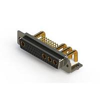 EDAC 630-36W4650-4T3 Mixed Contact D-Sub Connectors Right-angle Power Combo D-Sub Connector