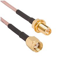 Amphenol RF 095-902-536-024 RF Cable Assemblies RF Cable Assembly RP Inch Length 50 Ohms