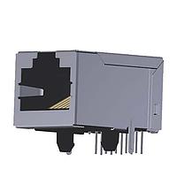 Abracon ARJM11D7-009-NN-EW2 Magnetic Jack RJ45 10/100 Base-TX 1x1 Right Angle N/A Through Hole