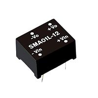 MEAN WELL SMA01N-05 Isolated 1W 5V 0-200mA DIP 21.6-26.4Vin Unreg