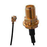 Johnson / Cinch Connectivity Solutions 415-0099-250 RF Cable Assemblies RA PLUG/BLKHD RP JK MED. PROFILE 250MM