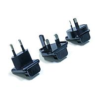 HDP Power HDP-ALL-0005 Interchangeable Plugs Black EU, AU, UK Adapter Kit