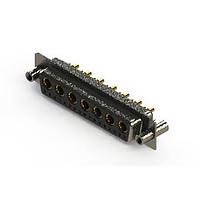 EDAC 628-24W7624-1T4 Mixed Contact D-Sub Connectors Vertical Combo Dsub
