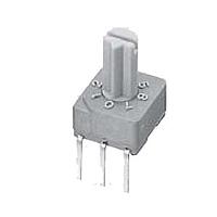 Nidec Components S-8111W Rotary Switches rotary code octal, w/knob, real code, side adj.