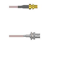 Amphenol Custom Cable Q-2W0040005060i RF Cable Assemblies SMA-SJB/BNC-SJB G316 60I