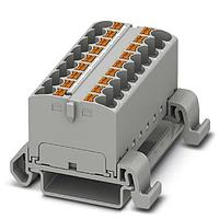 PHOENIX CONTACT 3273722 Push-In Distribution Block PTFIX 18X4-NS35A-FE