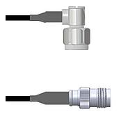 Amphenol Custom Cable Q-2E04L000D096i RF Cable Assemblies N-RP/TNC-SJ LMR19 96I
