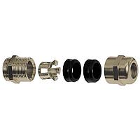 Altech 4264021 Cable Gland EMC PG 21 Nickel Plated Brass