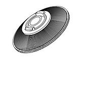 LedLink Optics LL01CR-DAW15L02-M2 Lens Assembly V-cut lens 15 deg with Diffusion sheet & Connector