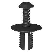 Essentra Components USR-1133 Snap Rivet Snap Rivet,Un-Screw,Blk,.118-.394 in