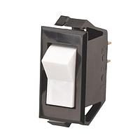 Carling Technologies TA101-TB-B/I-O Mid-Sized Rocker TA101TBB/IO