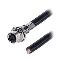 Same Sky (formerly CUI Devices) CDM1270-04D-FW-R9-050-67 Sensor Cables / Actuator Cables Solder Type,Rear Fasten PG9,D-Code 4PIN ,Screw Copper alloy,PUR  0.5M