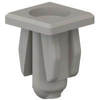 Essentra Components EG-4-01 Screw Grommet Spacer Nut,Natural,1/4 in Spc