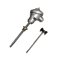 Sterling Sensors TMITIK01M1HP0A6X High Temperature Industrial Thermocouple Assembly with 4-20mA Temperature Transmitter (11mm Dia x 1000mm long with 50mm lagging length)