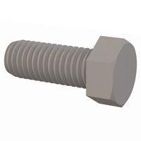 Essentra Components 0350013125XM225 Hex Hex Bolt, 1/2-13 Thread, 1 1/4 Lg