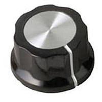 Davies Molding 1105 Cylindrical Knob with Skirt 1"D X 39/64"H