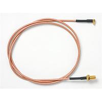 Pomona Electronics 73066-BB-12 RF Cable Assemblies MMCX R-A PLUG TO SMA BULKHEAD JACK 12"