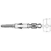 AMP Connectors - TE Connectivity 203816-4 Pin PIN CONTACT ASSY L/P
