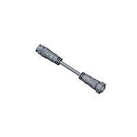 Amphenol LTW AB-BD06ML-BDBL-QD010 Sensor Cables / Actuator Cables X-Lok, Standard Size, Plastic, 5A, 06 pins, Male Connector, Male Contact, Straight-to-Straight, Push Lock, Overmolded Double Ended, Length 10000mm, IP68