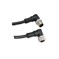 Amphenol LTW MSBP05MR-SBPFR-SB001 Sensor Cables / Actuator Cables M12 Circular Metric Connector, B Code, Plastic, 4A, 05 pins, Male Connector, Male Contact, Right Angle-to-Right Angle, Screw Thread, Overmolded Double Ended, Length 1000mm, IP68 / IP69K