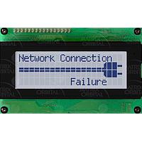 Matrix Orbital LCD2041-GW-V-E LCD Character Displays 20x4BlTxt,CoolBlueBG Low Volt, Ext Temp