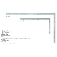 Niigata Seiki MT-100KD Square Ruler (1000x600mm)
