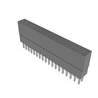 Samtec ESQ-118-23-L-D Sockets Elevated Socket Strip