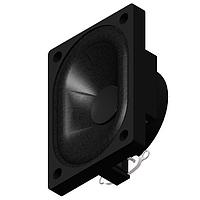 PUI Audio AS04004PO-WR-R Water Resistant Cone 2W 4 OHM 87DBA 370HZ PAPER