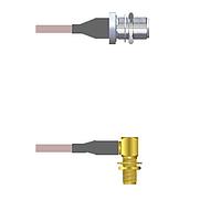 Amphenol Custom Cable Q-2202Q000R024i RF Cable Assemblies N-SJB/SMA-RJB G316D 24I