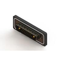 EDAC 627W17W2124-3N2 Mixed Contact D-Sub Connectors Vertical Waterproof Power Combo D-Sub Connector