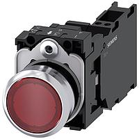 SIEMENS A6X30144285 Standard Switches ILLUMINATED PUSHBUTTON. RED