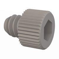 Essentra Components 3410240018 Cap Screw Hex Socket Cap Screw, #10-24 Thread, 3/16 Lg