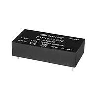 CUI Inc PTP15-48-S15 Isolated dc-dc, isolated, 15 W, 36-75 Vdc input, 15 Vdc, 1 A, single regulated output, DIP, MED