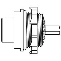 Molex 1200700433 Circular Metric Connectors MIC 4P F/FR 2M 18/1 PVC