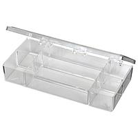 Flambeau A217 Multiple Compartment Seven-Compartment Box 6 3/4" X 3 3/16" X 1 3/16" (17.15 x 8.10 x 3.02 cm)