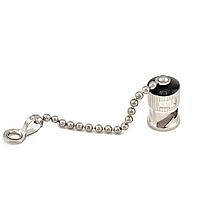 Amphenol Fiber Optics 953-1061 Fiber Optic Connectors ST dust cap with chain, 0.130 diameter ring