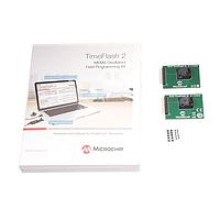 Microchip Technology DSC-TIMEFLASH2-KIT2 Clock Oscillator TimeFlash 2 Oscillator Programming Kit with 2 socket cards