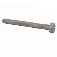 Essentra Components 010164P075 Pan Slotted Pan Slotted Screw, #1-64 Thread, 3/4 Lg