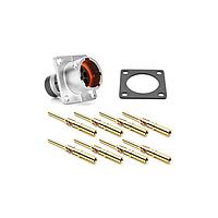 Amphenol SINE Systems RT00128PKNH03-K Connector Kits Square Flange Recept silicone seal IP69k