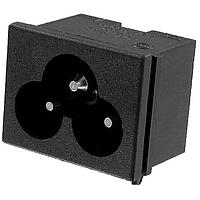 Qualtek Electronics 771W-CX2/01 Inlets Snap-In Mnt Solder